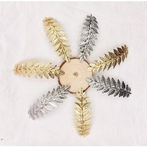 Fashion Hair Pins Vintage Metal Leaf HairClip For Women Girl Hair Accessories Hairgrip Delicate Barrettes Retro Feather Ornament