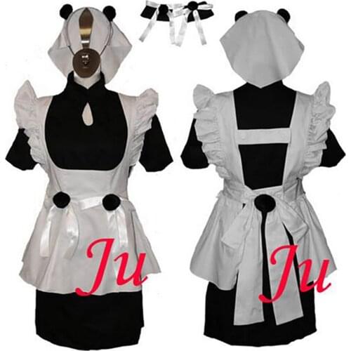 Sissy Maid Gothic Lolita Punk Fashion Dress Cosplay Costume Tailor-made[CK001]