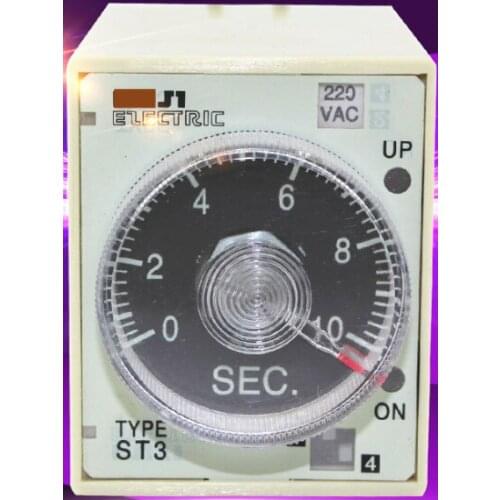 3PCS ST3P A-A 220VAC ST3P A-A 220VAC ST3P A-C 220VAC ST3P A-D 220VAC Delay Time Relay Spot