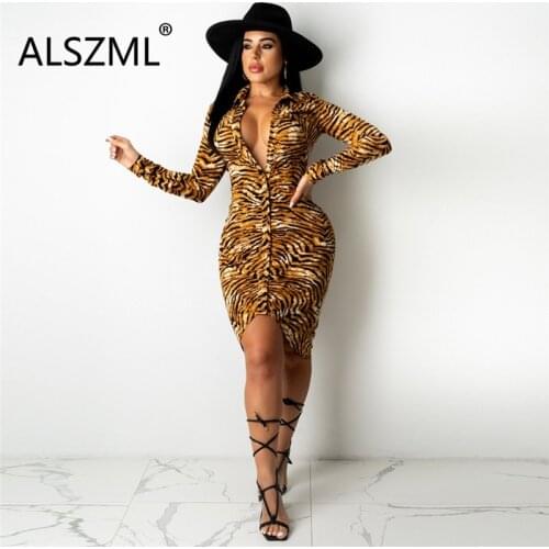 ALSZML Fashionable Shirt Dresses