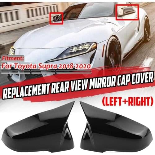 For Toyota Supra 2018 2019 2020 Car Side Rearview Mirror Cover Door Mirror Cover