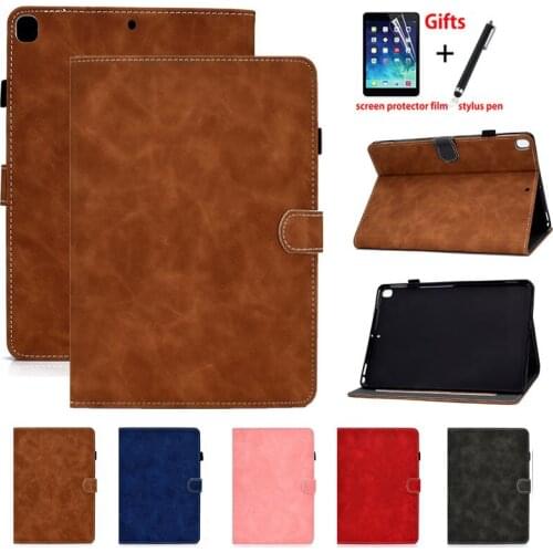 For iPad 7th Generation Case Cover 10.2 2019 For iPad Pro 10.5 Air 3 2019 Funda Coque Soft Shockproof Flip Shell Capa +Gift