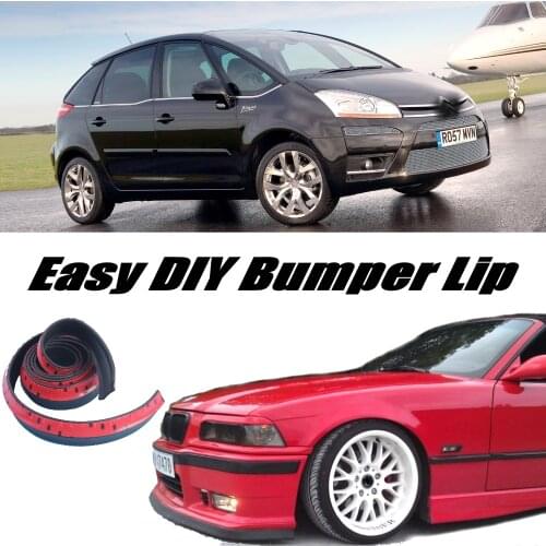 Bumper Lip Deflector Lips For Citroen C4 Picasso Front Spoiler Skirt For Top Gear Friends Car Tuning View / Body Kit / Strip