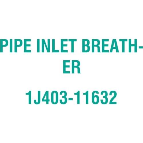 For Kubota 1J403-11632 PIPE INLET BREATHER