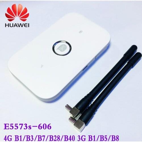 E5573 4G Mobile Hotspot Router E5573s-606 support 4G B1/B3/B7/B28/B40 Mobile WIFI Free Shipping