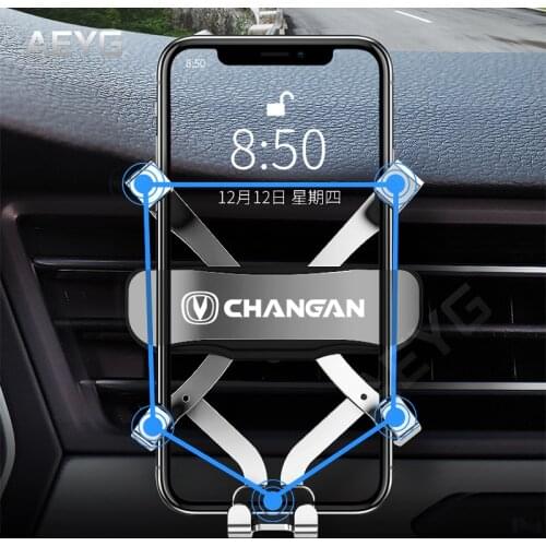 Gravity Car Phone Holder Air Vent Mount Navigation Stand For Changan CS15 CS75 CS55 CS35 CS95 CX70 Alsvin V3 V5 V7 Oushang A600