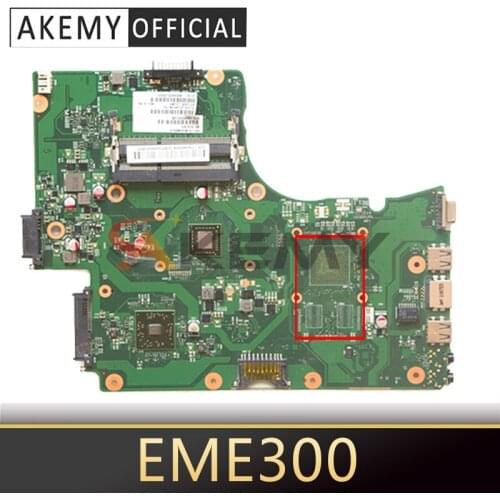 AKEMY V000225210 Laptop motherboard For Toshiba Satellite C655D EME300 Notebook Mainboard 6050A2408901-MB-A02