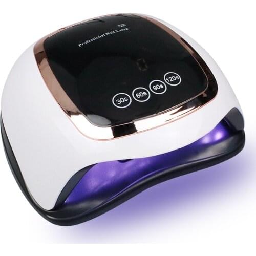 Powerful Nail Dryer for Regular Polish UV LED Lamp for Manicure Machine Tools 168W Touch LCD Ice Lamp for Gel Nail Drying Lamp