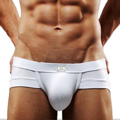 AOELEMENT Mens Underwear Modal Masculine Pocket Sports Sweat-absorbent Breathable Low-waist Shorts Head Mid-waist Shorts