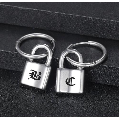 Rock Choker Lock Necklace Layered Chain On The Neck With Lock Punk Jewelry Mujer Key Padlock Pendant Necklace For Women Gift