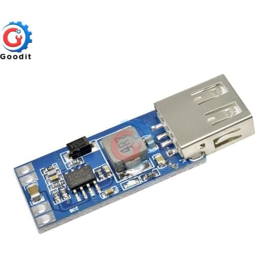 USB Step Down Power Module DC-DC 9V/12V/24V to 5V 2A Precise Vehicle Charger Module Input Voltage 7.5 - 28V Output 5V / 3A