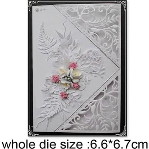 Flowers metal cutting mold scrapbook diy paper card process embossing die cut