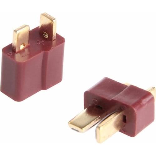 Ultra T-Plug Connectors fit deans Lipo RC Lipo Battery Helicopter T Plug Connectors Male Female for Deans Props