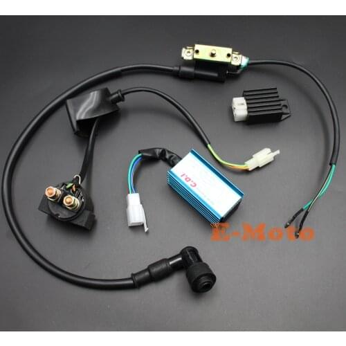 Regulator Rectifier Relay Ignition Coil Performance CDI KIT Chinese ATV Quad GO-KART 50cc 70 90cc 110cc 125cc new E-Moto