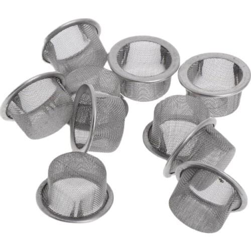 5/10/20PCS 16MM Pipe Metal Filters Screens Cigarette Holder Filtrator Net for Crystal Tobacco Pipes Supplies Smoking Accessories