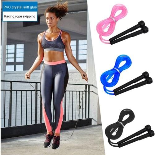 Skipping Rope Nylon Jumping Bearing Skipping Aerobic Speed Exercise Handle Boxing Fitness Training Adults Equipment