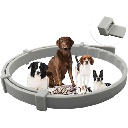 Pet Removes Flea Tick Collar Dogs Cats Protection Period 8 Months Adjustable Collar Deworming Waterproof Puppy Pet Supplies