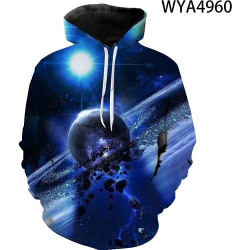 3D Printed Universe Starry Sky Astronaut Hoodies Men Women Children Long Sleeve Sweatshirt Coat Cool Fashion Streetwear Pullover