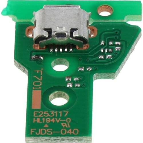 USB Charging Port Charger Socket Board 12 Pin JDS-040 for Sony 4 PS4 Controller
