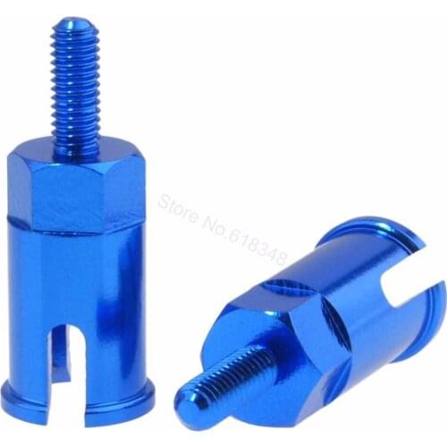 2Pcs For 1/18 Revel 24540 Scorch Hobbico Dromida Metal Aluminum Wheel Axle BX/MT/SC4.18 Monster Truck