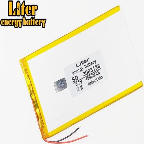3083136 3.7v tablet battery 4500mah li-ion rechargeable battery for medical device or POS
