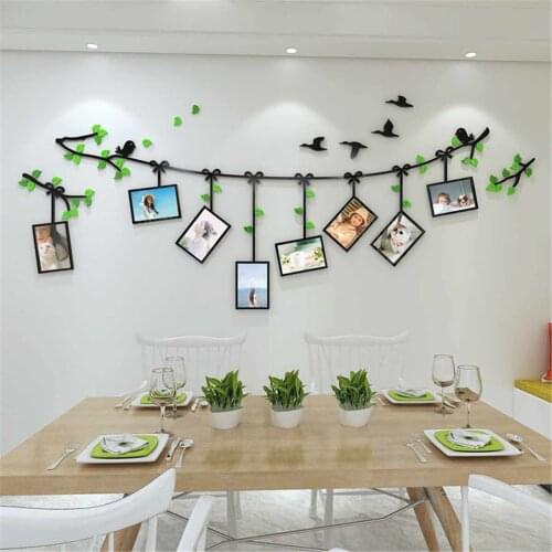 3D DIY Acrylic Wall Sticker 3D Wall Decal Mural For Living Room Bedroom TV Background Decoration Poster Wall Art Decor