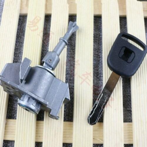 Free Shipping Auto Left Door Lock Cylinder for Honda Odyssey 2015 with 1pcs key shell
