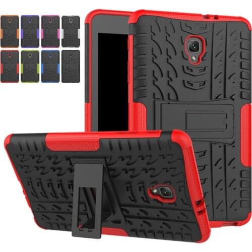 Case For Samsung Galaxy Tab A 8.0 2017 T380 T385 SM-T380 SM-T385 Tablet Case TPU+PC Heavy Duty Armor Case Hybrid Rugged Rubber