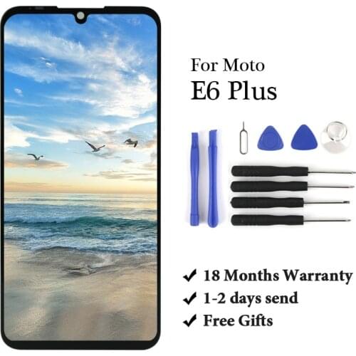 Good Display For Moto E6 Plus LCD Display With Touch Screen Digitizer Assembly For Moto E6 PLUS LCD Display