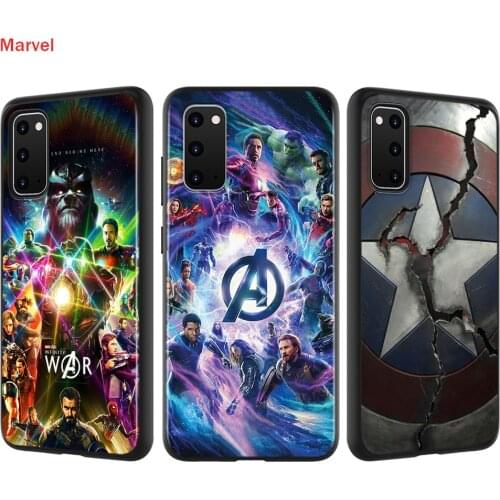 Avenger Marvel Superhero For Samsung Galaxy A01 A11 A12 A22 A21S A31 A41 A42 A51 A71 A32 A52 A72 A02S Soft Phone Case