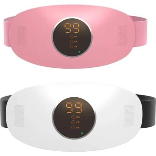 Muscle Stimulator Intelligent USB Rechargeable EMS Fitness Belt LED Display Electrical Muscle Stimulator Abdomin C1FF