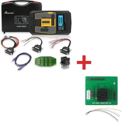 Original Xhorse VVDI PROG Programmer V4.9.4 VVDI Programmer Key Tool Get Free forBMW ISN Read Function with PCF79XX Adapter
