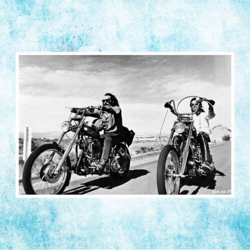 Easy Rider 1969 Classic Movie Art Silk Poster Canvas Print 13x20 24x36 inch Fot Living Room Decor Decoration-001