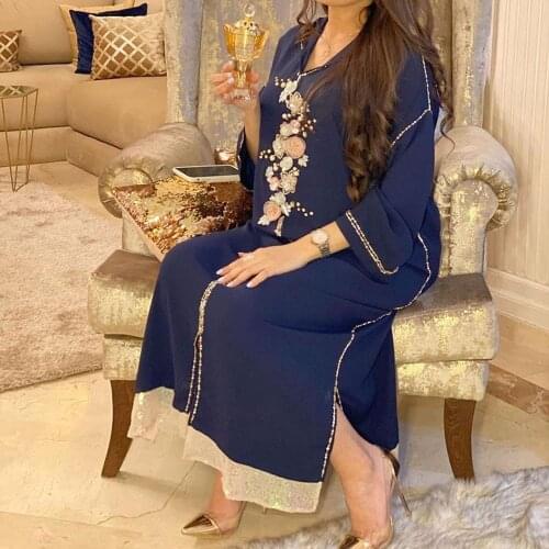 African Women Vintage Muslim Dress Long Robe Dresses Hooded Printed Maxi Vestidos Casual Loose Dubai Female Plus Size 2021
