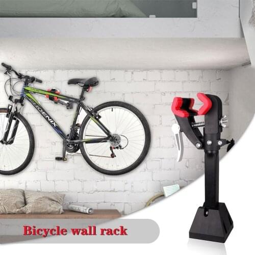 Bicycle Storage Rack Hanger Hook Road Moutain Bike Wall Hanging Clamp Repair Stand Quick Release Clamp Bicycle Accessories