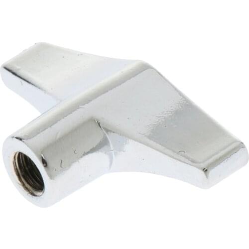 Durable Drum Set Cymbal Stand Wing Nut Hardware Cymbals Replacement Parts Hole Dia. 6mm