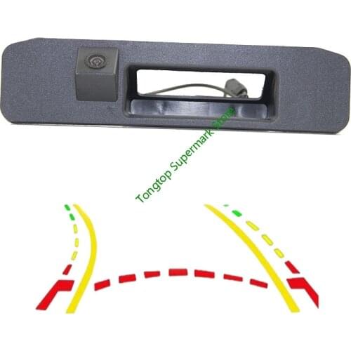 Car Trunk handle Intelligent Trajectory Tracks Rear View Camera For Mercedes Benz A Class W176 A180 A200 A260/GLK 300 X204