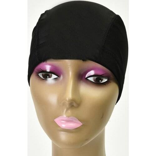 Wigs Cap Stretchable Hair Accessories Silk Dome Stretchable Wigs Cap for Long Hair Wigs Accessories Tools Weaving Wig Hair Net