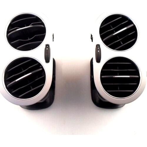 SKTOO For 2013-2015 Volkswagen Tiguan main copilot air conditioning vent outlet(left side and right side)