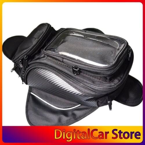 Motorbike Tank Bag Strong Magnet Slanting Single Shoulder Bag Travel Bag Waterproof Bag Motorcycle Equipment