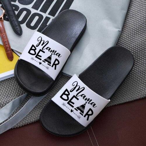 2021 New Fashion Letters Printed Slipper Harajuku Female Slippers cartoon Summer Ladies Slippers casual slipper for woman