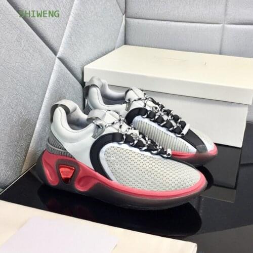 Spring 2021 New Women Mesh Breathable Vulcanized Shoes Fashion Sneakers Women Shoes Platform Sneakers Running Casual Shoes