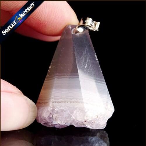 Womens Collares Gem Natural Amethysts Stone Pendant Necklace Quartz Purple Crystal Jewelry Loves Gift For Girlfriend PS924
