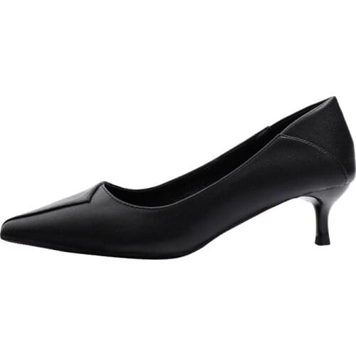 10 Pairs Wholesale Genuine leather high heel high quality fashion women leather shoes