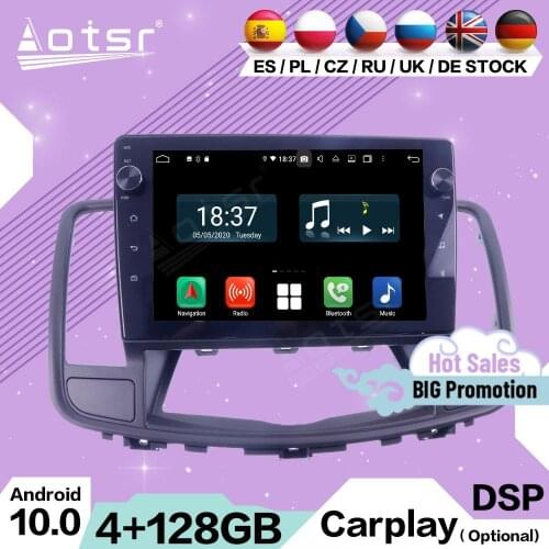 128G Carplay Multimedia Android For Nissan Teana J32 2008 2009 2010 2011 2012 2013 GPS Navigation Video Radio Receiver Head Unit