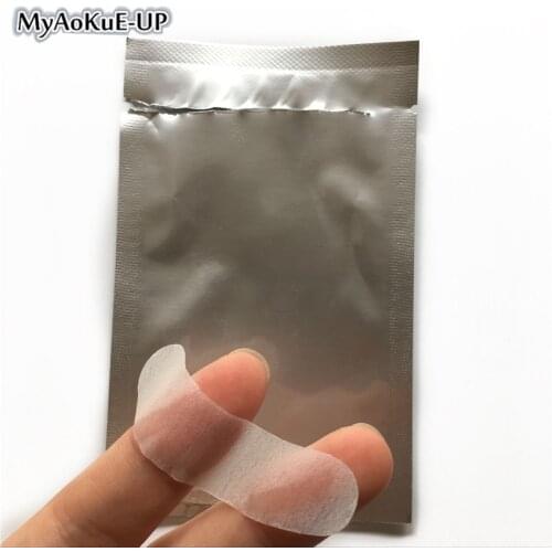 3D Super Thin Silicone Eyelash Under Eye Pad 20packs super thin Eyelashes Extension Paper Patches Eye Pad For Eyelash Extension