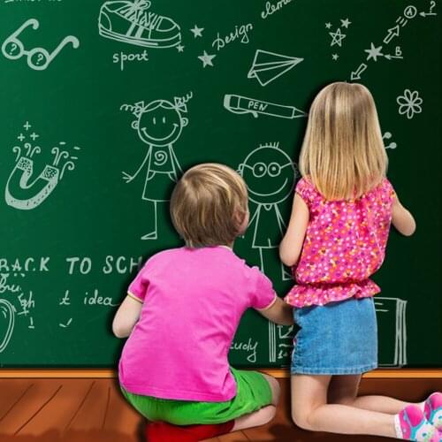 45*100cm Kids Graffiti Stickers Early Childhood Education Blackboard/ White Board Wall Sticker Home Decor Decoration Accessories