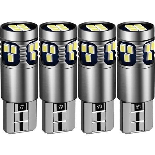 4x T10 W5W LED Auto Reading Lamp for Lada Vesta Niva Kalina Priora Granta Largus Vaz Samara 2110 Interior Led Lights for Cars