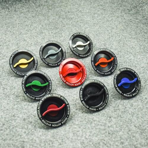 Currency Aluminum CNC GAS TANK CAPS KNOB Type-S 9 Colors