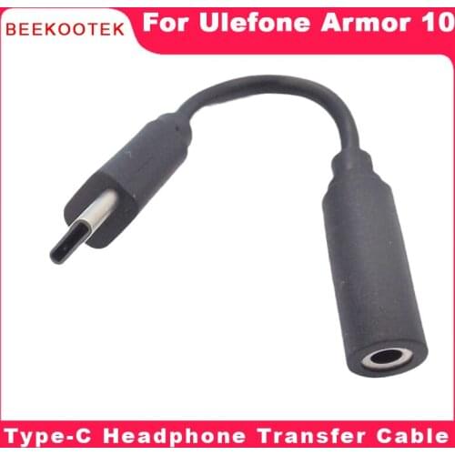 BEEKOOTEK Original Ulefone Armor 10 For Type-C Headphone Transfer Cable Accessories Replacement For Ulefone Armor 10 5G Phone